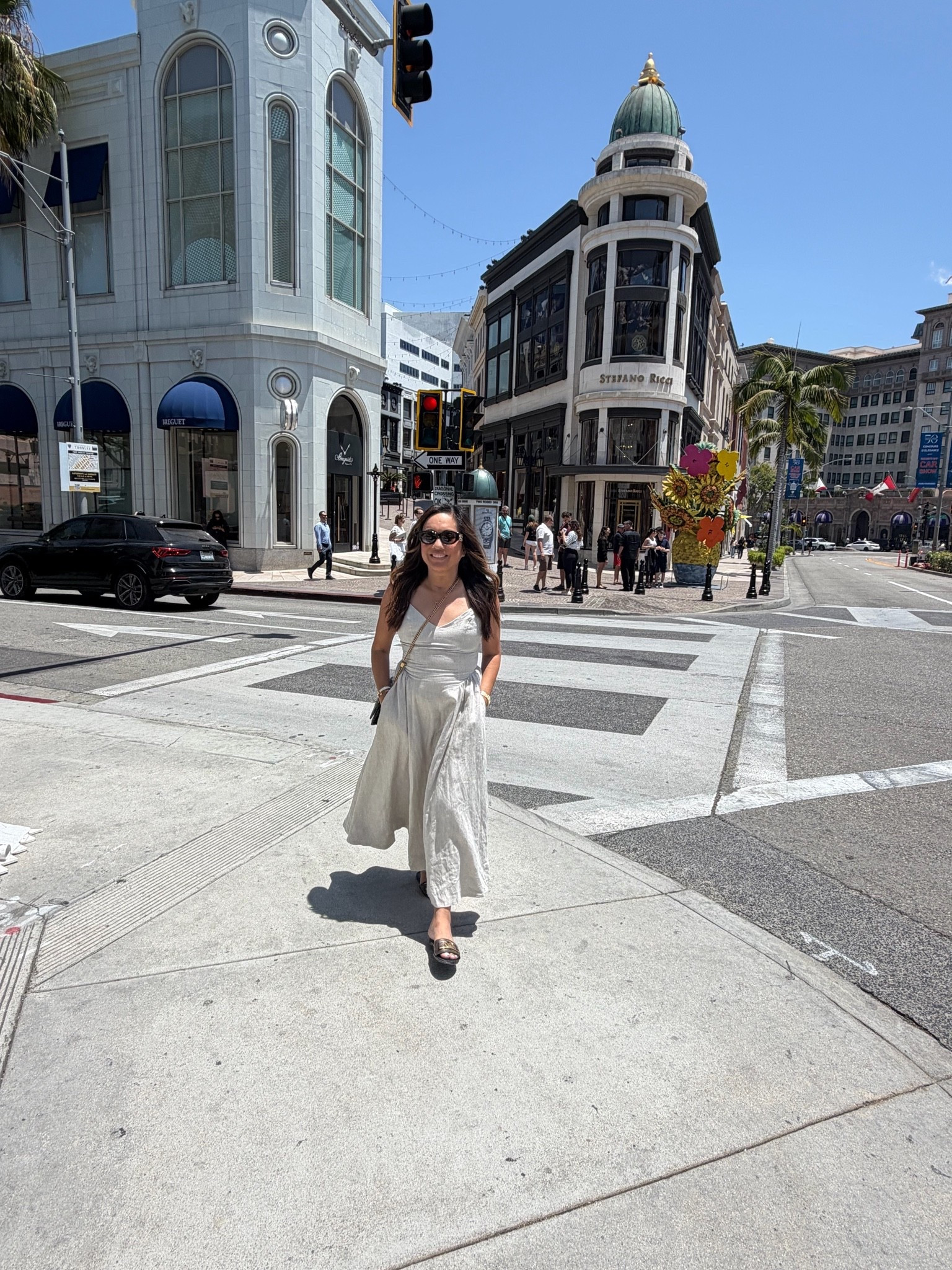 The cutest dress I wore in Beverly Hills
