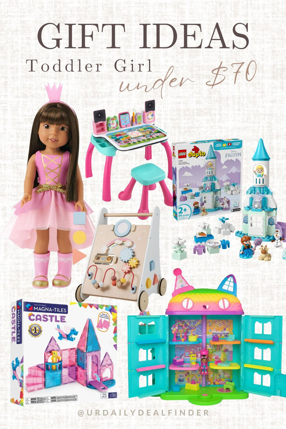 Gift Ideas for a Toddler Girl #gift #guide #little #girl #amazon #nordstrom #target #american #doll #star #led #mirror #sale #deals #black #friday #cyber #week #monday #inspo #ideas #weighted #plush #charm #bracelet #sunnies #sunglasses #kids #magna #tiles #toys #christmas #holiday #gifts #duffle #bag #weekender #weekend #marshmallow #puff #star #lego #roller #skate #heart  

 #LTKGiftGuide #LTKFindsUnder100 #LTKKids