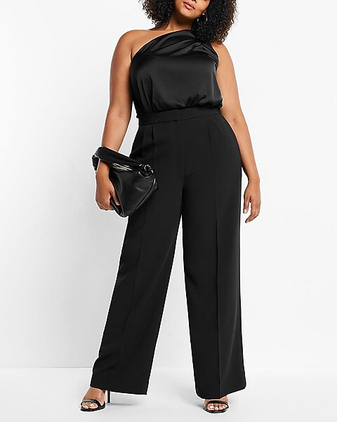 Super High Waisted Open Pleated Wide Leg Pant | Express