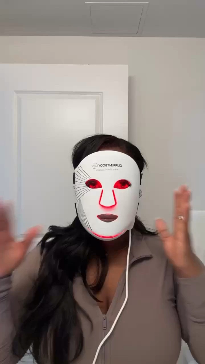 Started adding this red light therapy into my skincare routine and been loving the results so far. 
 
Skincare routine, red light therapy, mask, Amazon skincare, Emmy petit