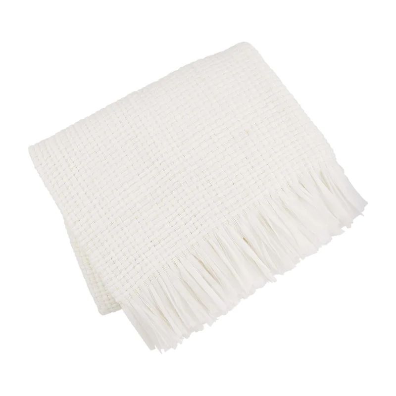 White House Knitted Throw Blanket | Wayfair North America