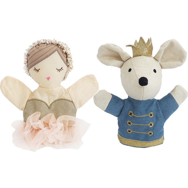 Nutcracker Hand Puppets, Multi | Maisonette