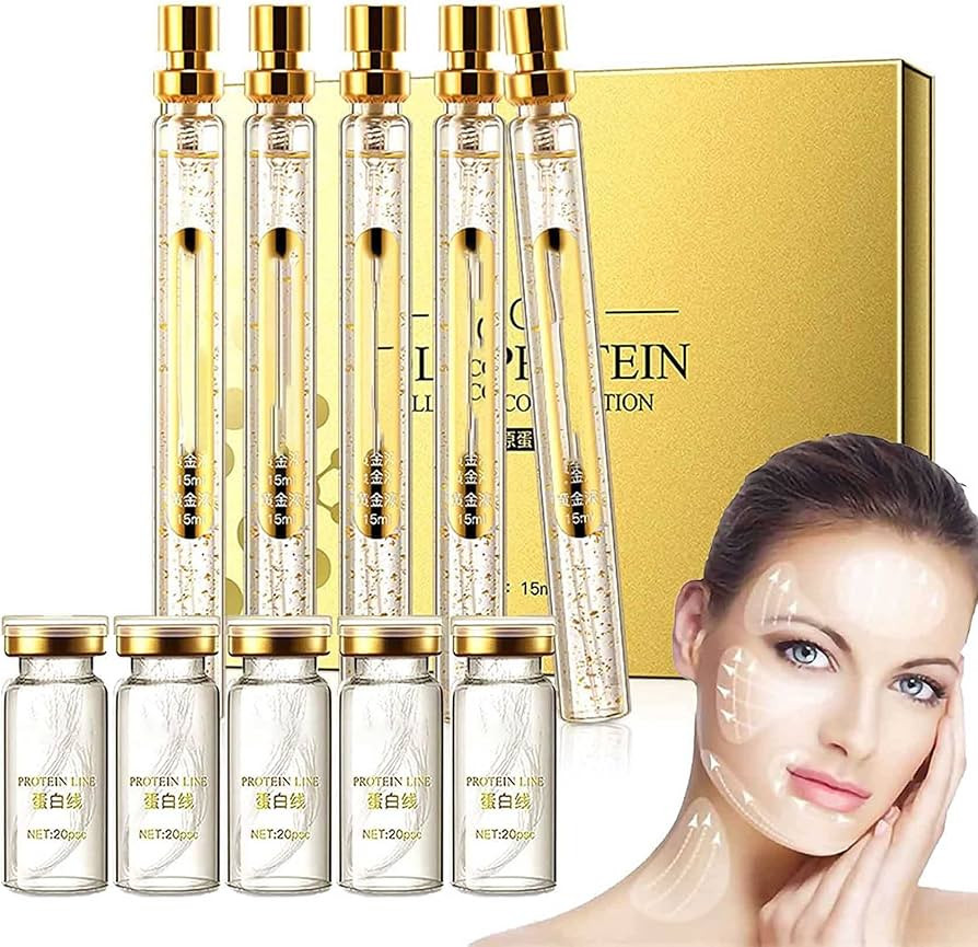 Hilos Tensores Para El Rostro Invisibles Hilos De Colageno Absorbibles Para La Cara, Glicerina Pa... | Amazon (US)