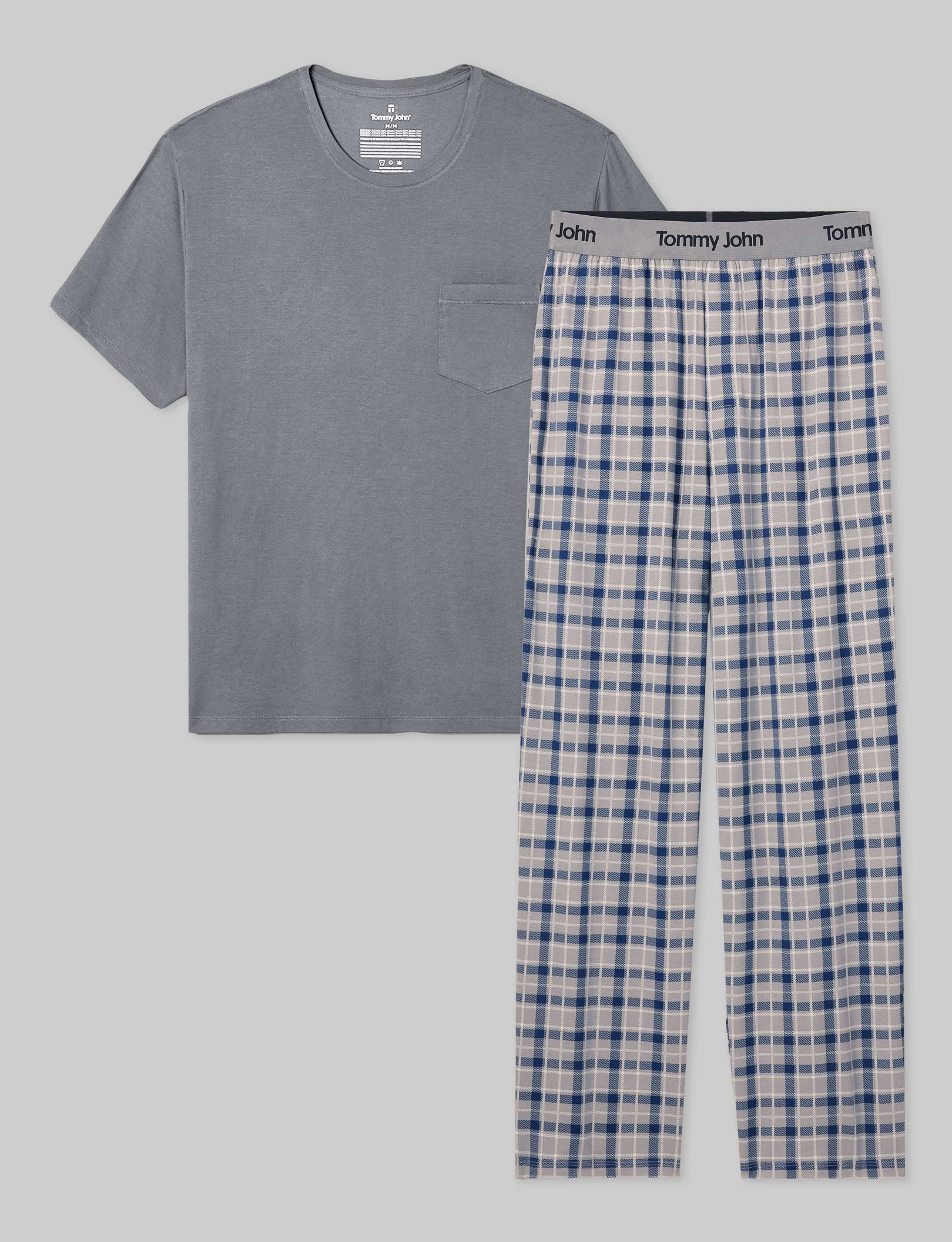 Second Skin Sleep Pocket Tee & Pant Set | Tommy John