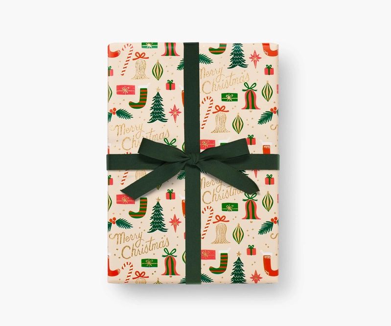 Deck The Halls Wrapping Roll | Rifle Paper Co.