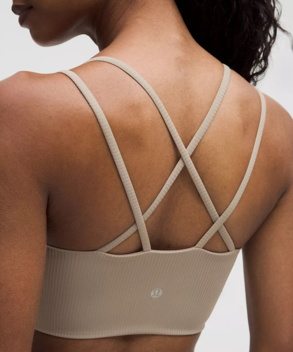 Like a Cloud Ribbed Longline Bra   Light Support, B/C Cup | lululemon UK