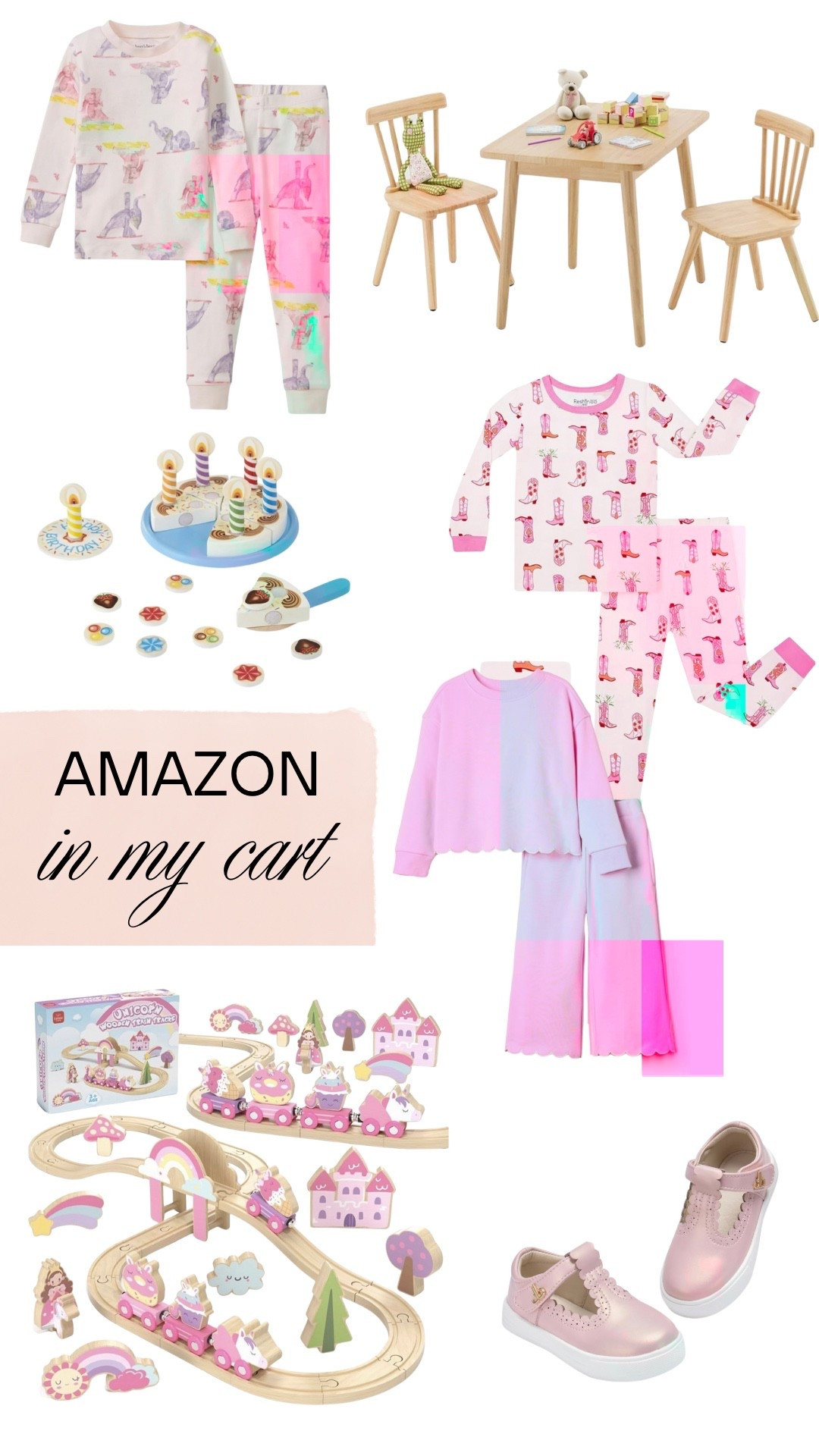 What in my Amazon cart: Toddler Girl edition