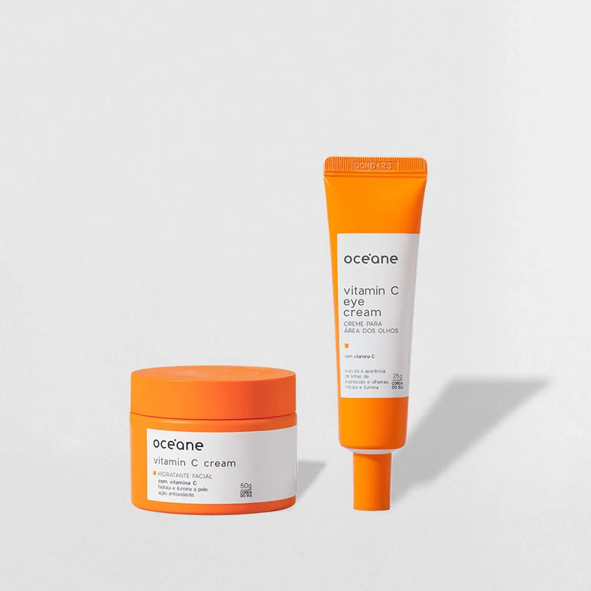 Kit Hidratação Vitamina C Olhos  e Rosto (2 Produtos) | Oceane (BR)