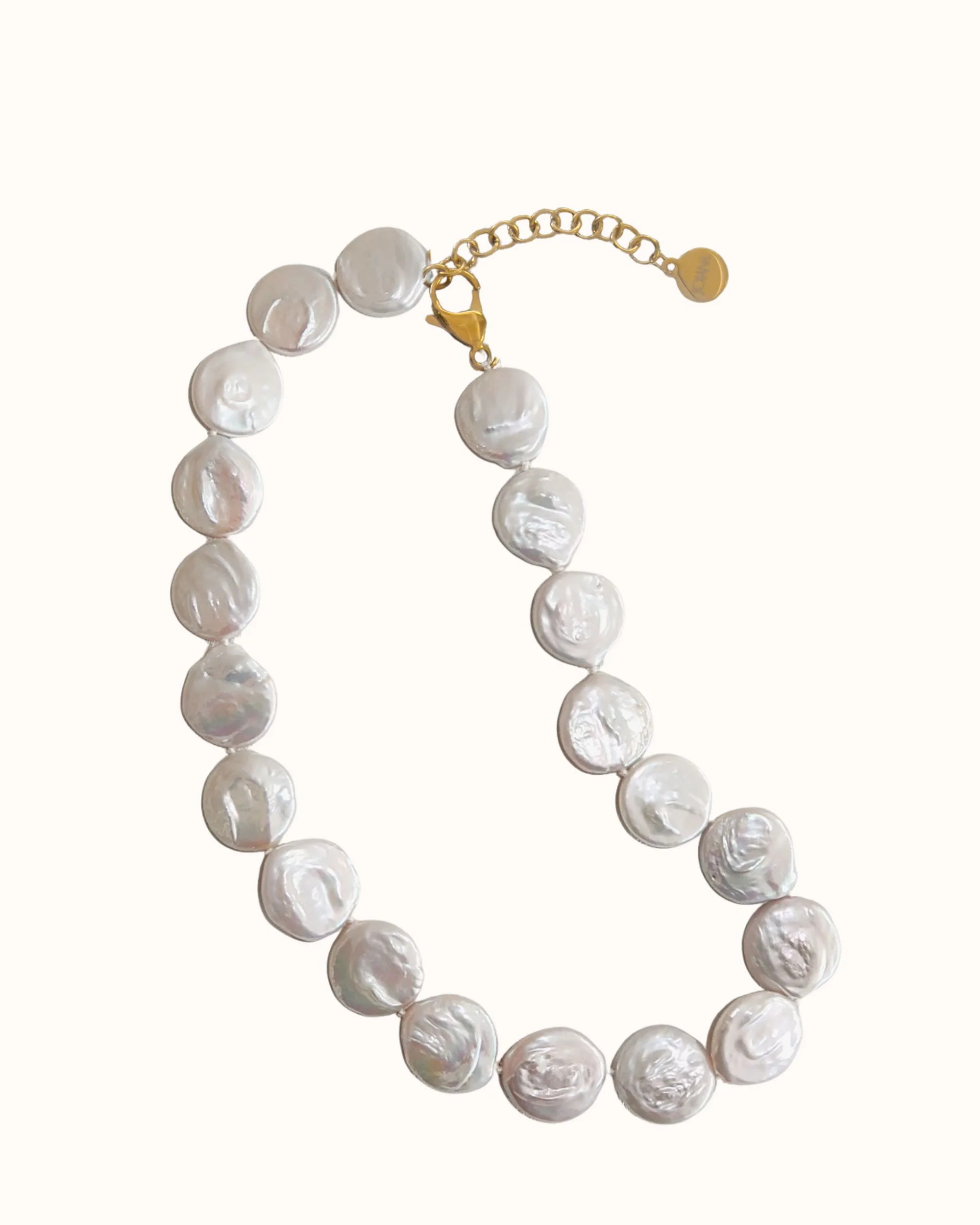 Coin Pearl Necklace | Joiana Jewelry