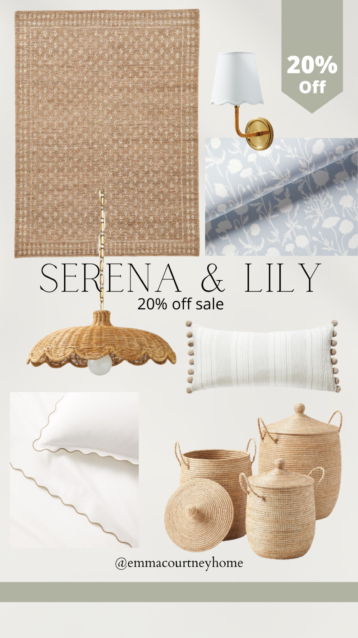 Serena and lily 20% off. Scalloped woven chandelier pendant 

#LTKhome #LTKsalealert #LTKSeasonal