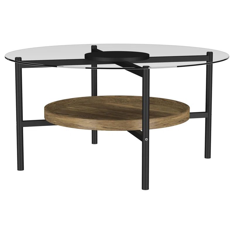 Quantasha Glass Top Coffee Table | Wayfair North America