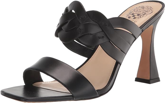 Vince Camuto Women's Footwear Rivky Two Strap Dress Sandal Heeled | Amazon (US)