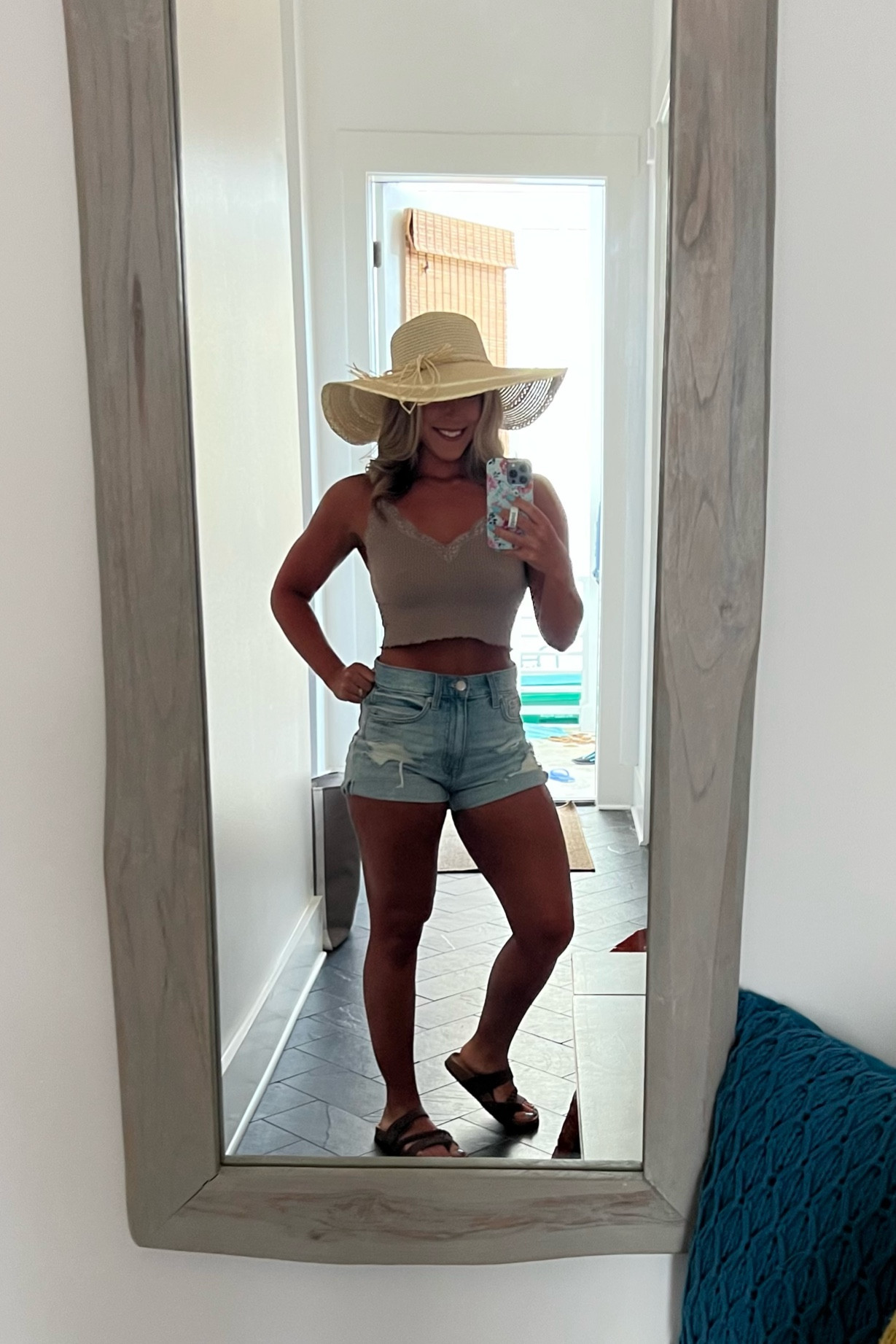 Casual beach outfit ☀️🏝️🌊
Not the exact hat linked, but VERY similar! 

#LTKBeauty #LTKStyleTip #LTKTravel