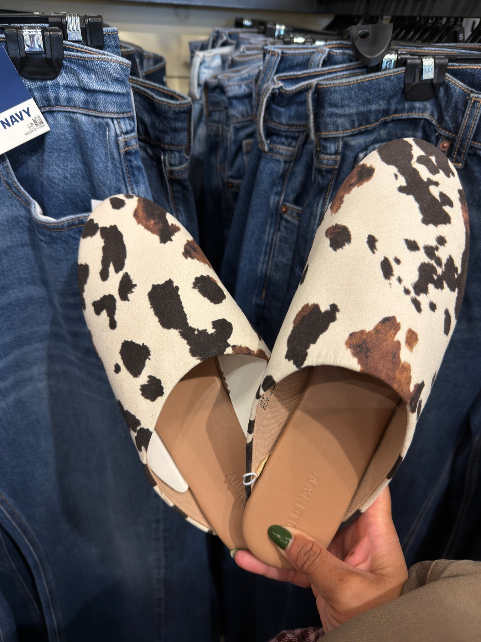 Cow print is trending! I love these mules from old navy

#LTKgrwm #LTKSaleAlert