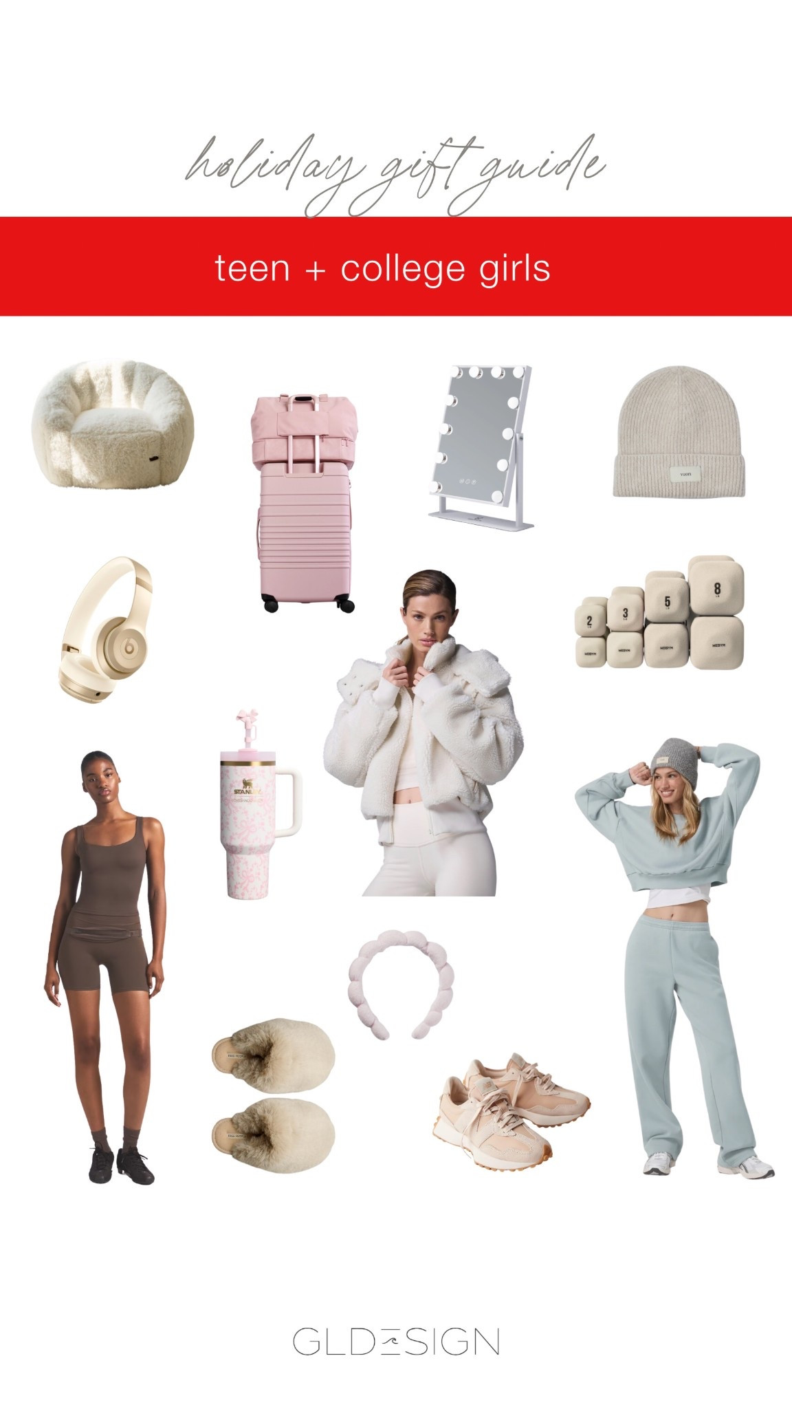 GLDESIGN Holiday Gift Guide For Teen + College Girls #GLDESIGN #LTKteens #LTKgirls #LTKsneakers #LTKsweatpants

#LTKActive #LTKCyberWeek #LTKGiftGuide