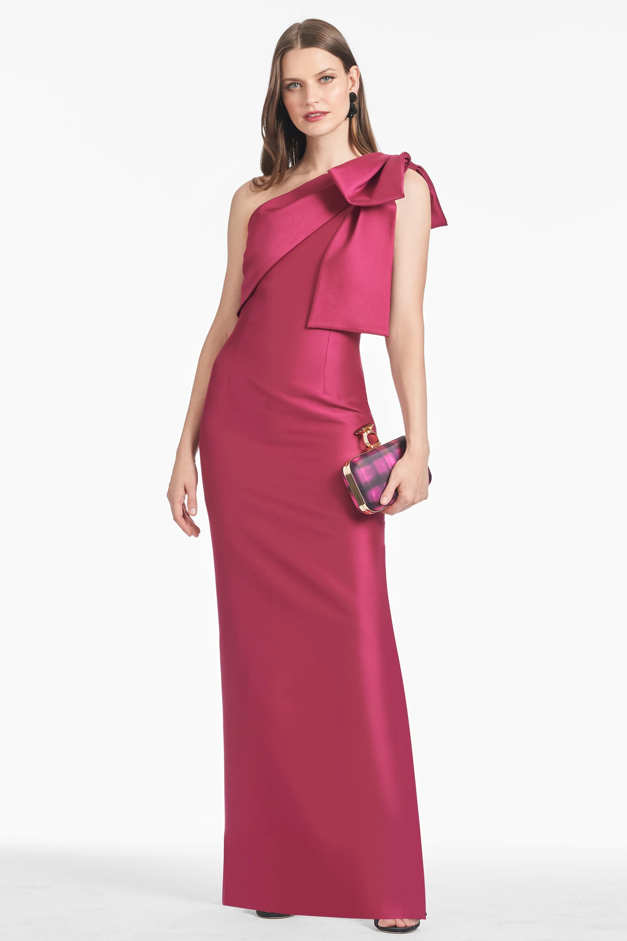 Bonnie Gown - Rhodolite | Sachin and Babi