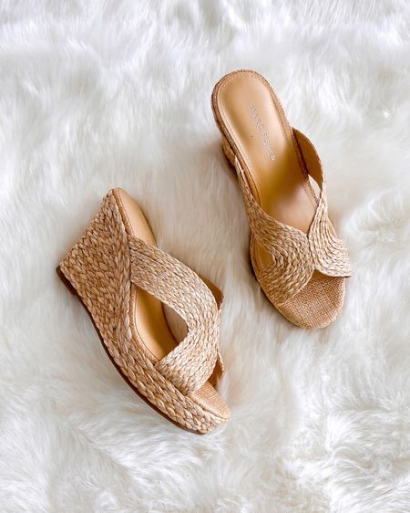 Love these raffia sandals for spring and summer! Currently on sale 20% off with code PEDIREADY. True to size. Great with dresses, skirts, pants, jeans or shorts! 

Spring sandals, spring shoes, wedge sandals, neutral wedge sandals, raffia wedge sandals, neutral heels, raffia heels, spring footwear, summer sandals, summer shoes, summer footwear, shoe wishlist, workwear sandals, sandals for work, neutral sandals, comfortable heels, versatile neutral sandals, raffia sandals, dressy sandals, vacation outfits, resort wear, neutral sandals 

#LTKshoecrush #LTKsalealert #LTKfindsunder100