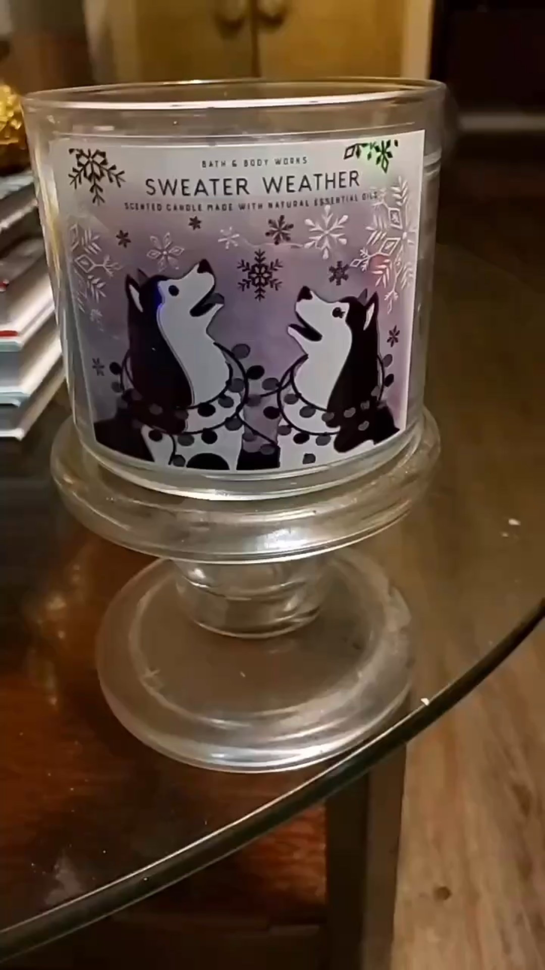 Bath and Body Works Sweater Weather 3 Wick Candle 

#LTKHome #LTKOver40 #LTKBeauty