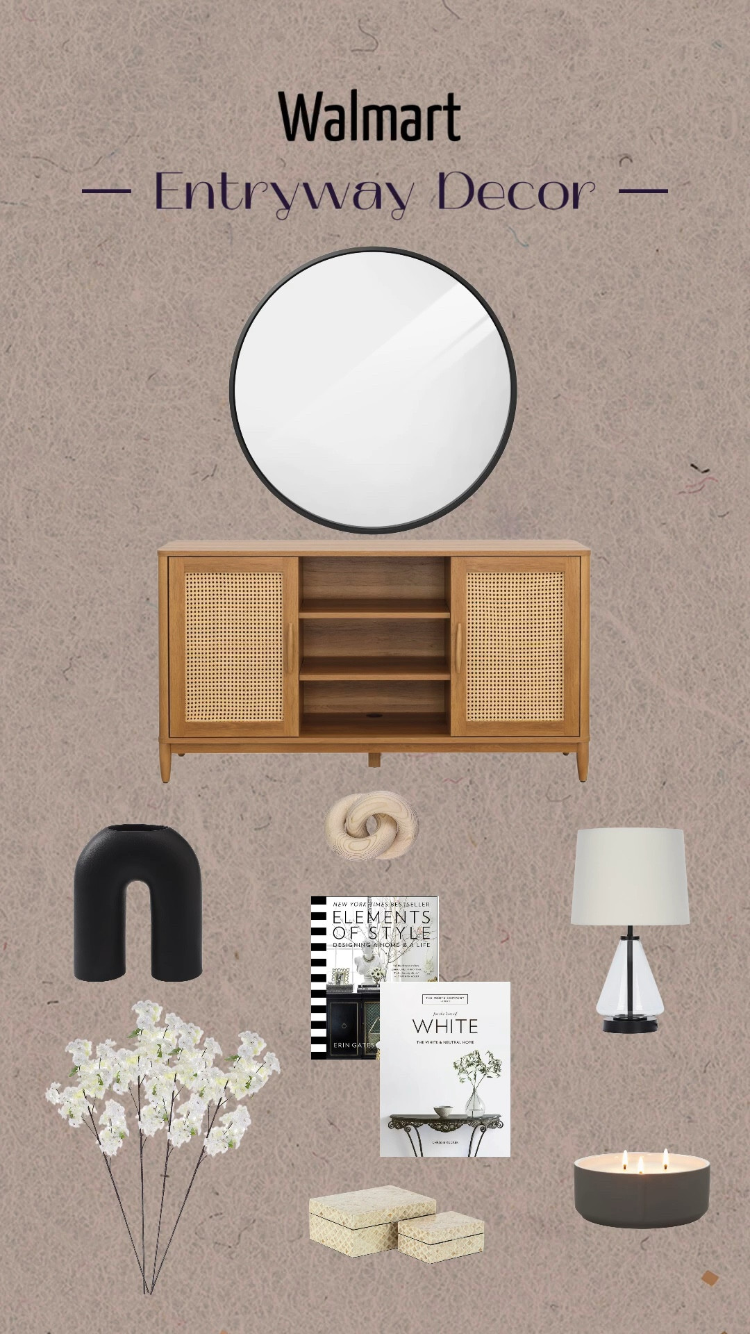 Entryway Console Styling / Home Decor / Modern Style / Walmart 

#LTKstyletip #LTKFind #LTKhome