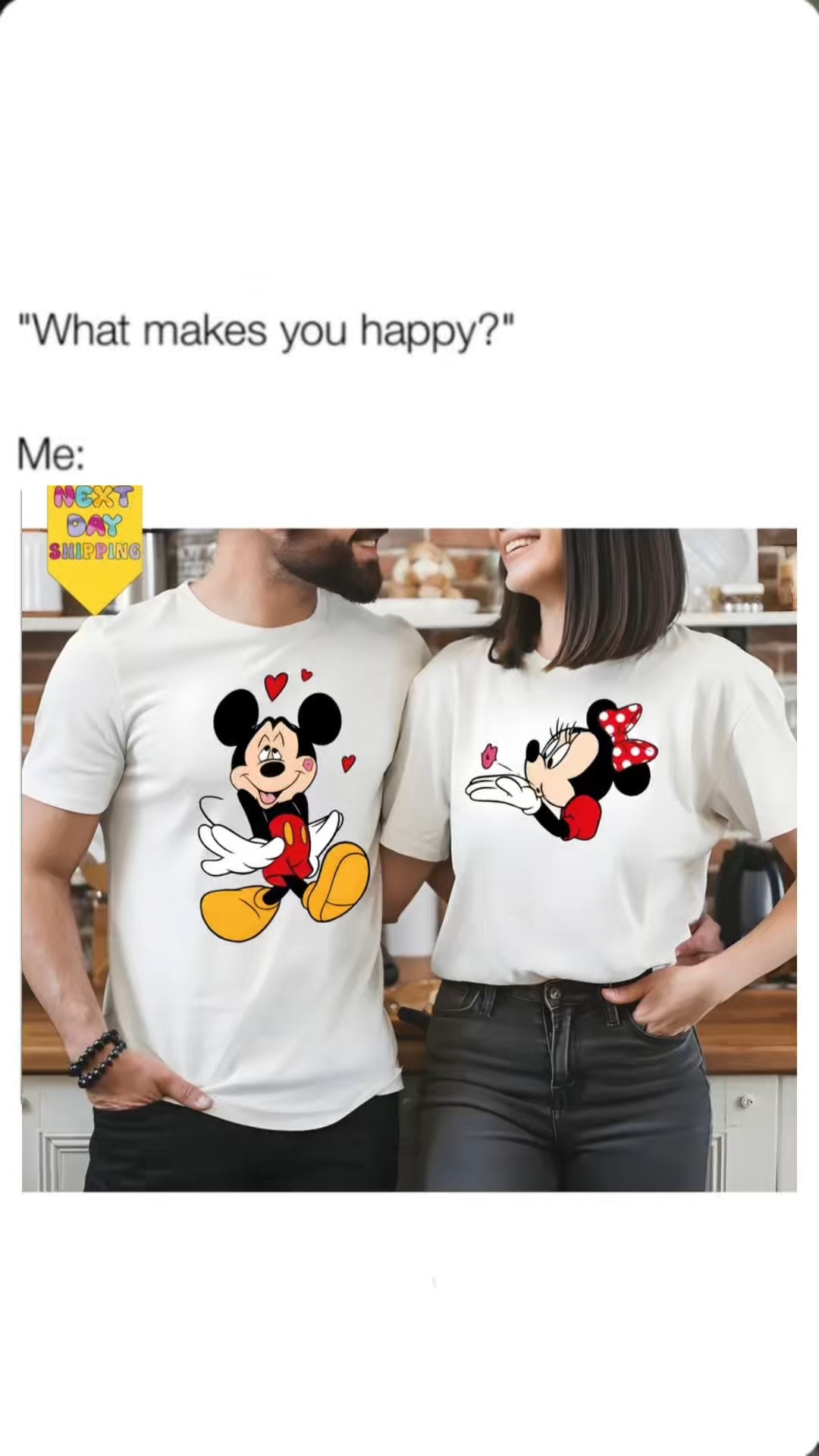 A personalized Disney moment ❤️🐭 These Mickey & Minnie matching Valentine shirts make a thoughtful gift for Disney-loving couples. Found on Etsy and currently 45% off.
#DisneyValentines #CouplesOutfits #EtsyGifts #MatchingShirts #ValentineGiftIdeas

#LTKSaleAlert #LTKootd #LTKMens