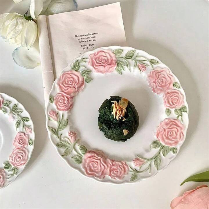 Koreaans Stijl Ins hoog Roze Meisje Hart Keramiek Mok Thuis Kantoor Ontbijt Drink water Koffie Me... | SHEIN