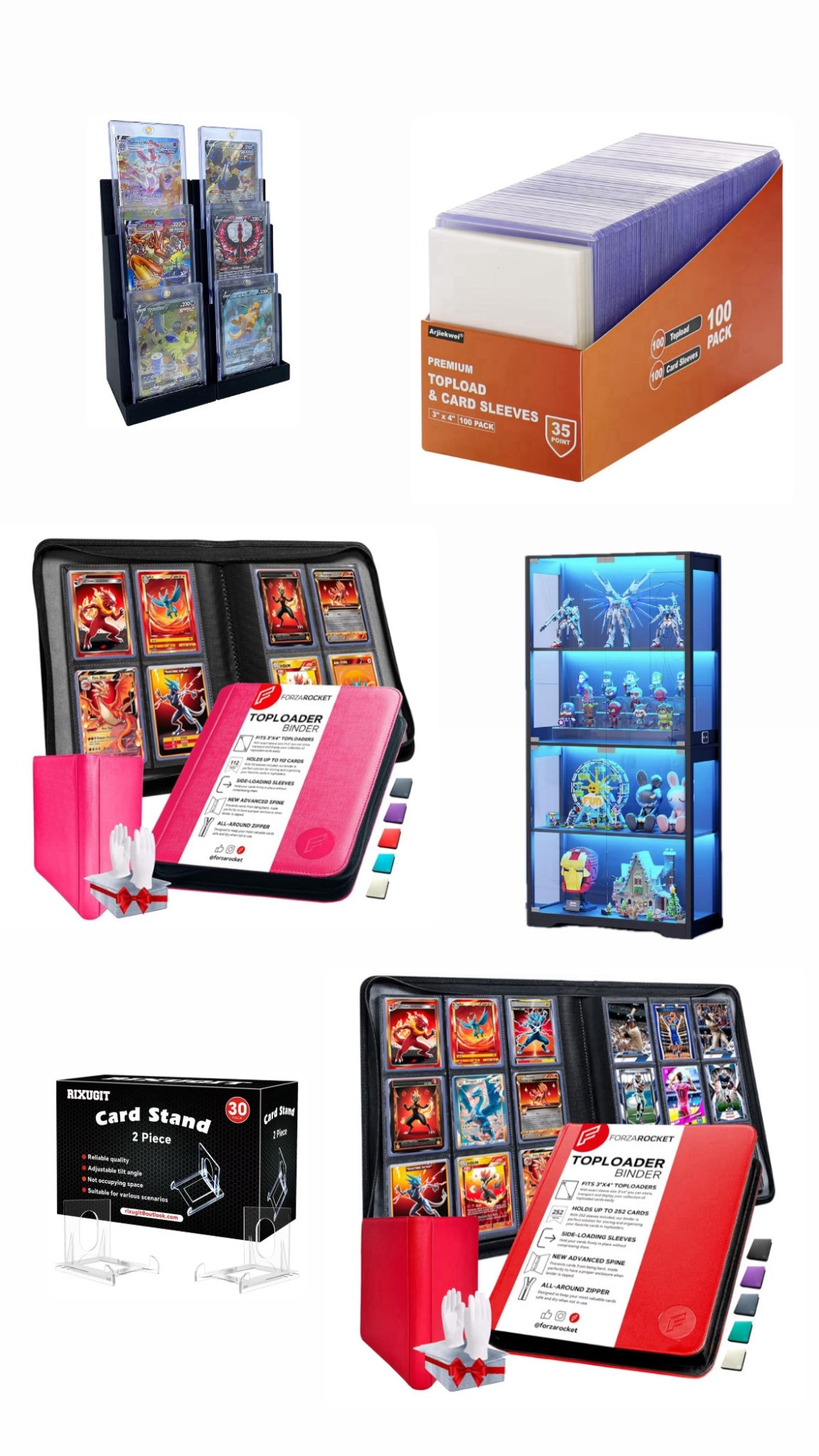 This is for the Pokemon collectors ✨💕 here are some items to display and protect your investment cards 🤩🤩 follow HaleysPokedex on Instagram, YouTube, and TikTok 

#LTKFindsUnder100 #LTKFamily