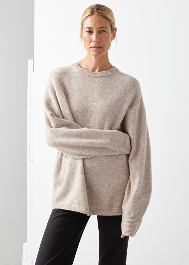 Oversized Wool Knit Jumper | & Other Stories (EU + UK)