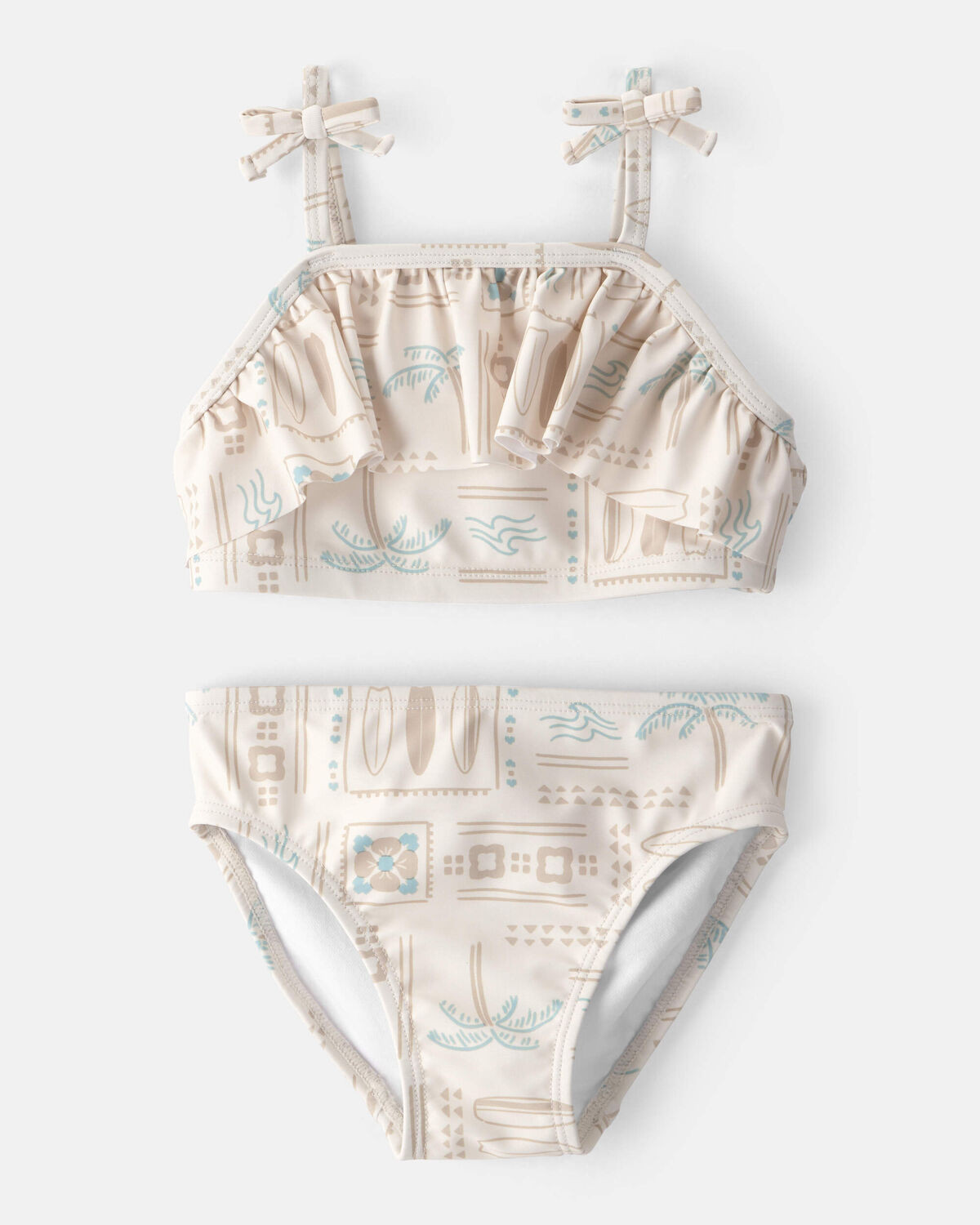 Toddler Girl 2-Piece Surf Bikini Set - Cream | Carter's Inc