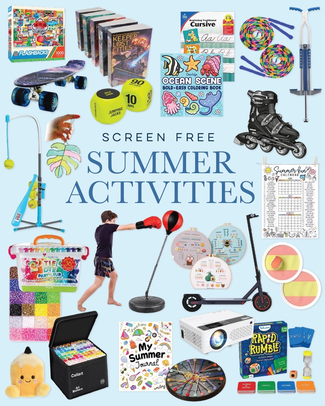 Saving moms everywhere from the “I’m bored” complaints. From crafts to outdoor adventures and boredom busters, these kid-approved activities are here to save your summer days.

#KidsActivities #SummerBreak #BoredomBusters

#LTKdayinmylife #LTKmomlife #LTKKids