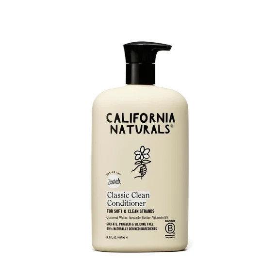 California Naturals Classic Clean Toasted Coconut Conditioner, 16.5 fl oz | Walmart (US)