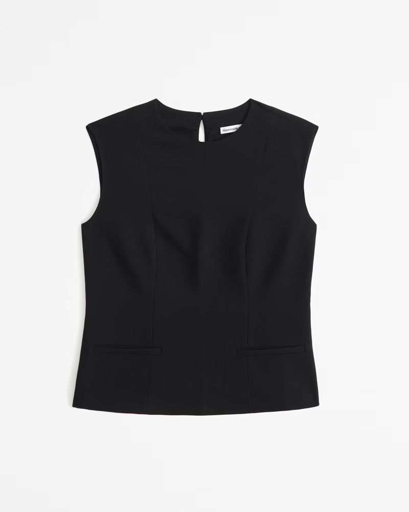 Tailored Shell Top | Abercrombie & Fitch (US)