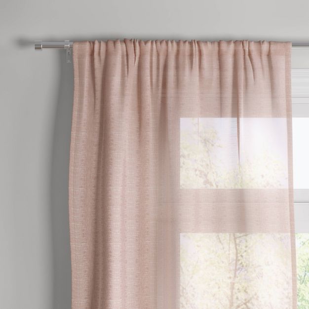 1pc Sheer Richter Clipped Window Curtain Panel - Project 62™ | Target