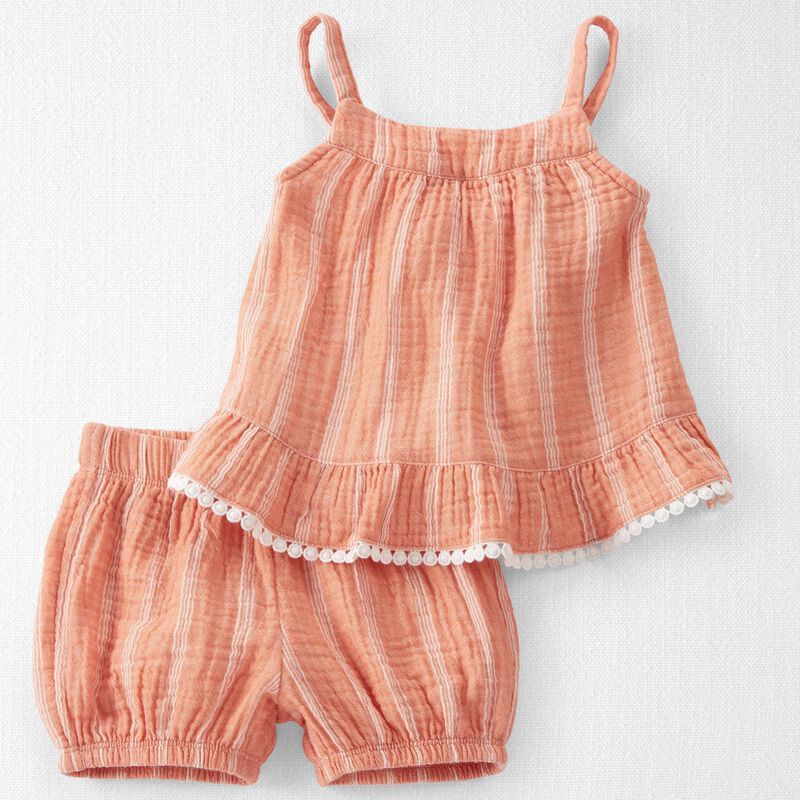 2-Piece Organic Cotton Gauze Set | Carter's