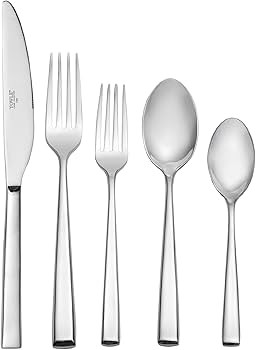 Towle Living Dream 20-Piece Stainless Steel Flatware Set, Service for 4, Silver | Amazon (US)