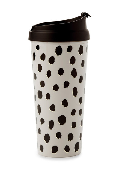 flamingo dot 16oz. thermal mug