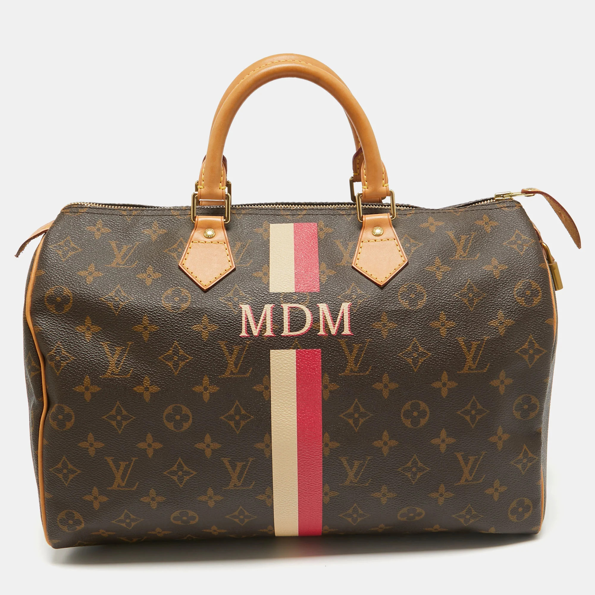 Louis Vuitton Monogram Canvas My Lv Heritage Speedy 35 Bag | Shop Simon