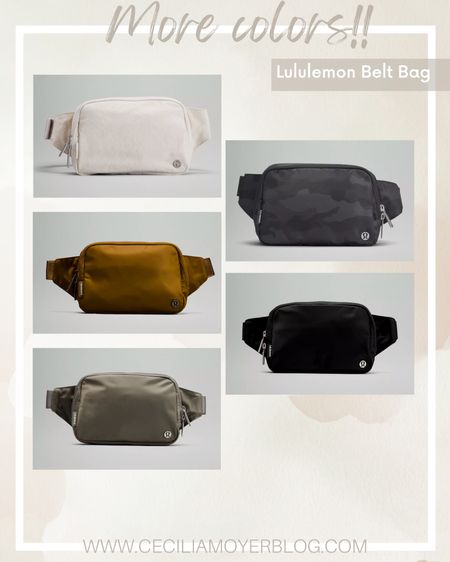 Under $50 gift!  Lululemon belt bag is a hot item and now available in more colors! 

#LTKitbag #LTKGiftGuide #LTKunder50