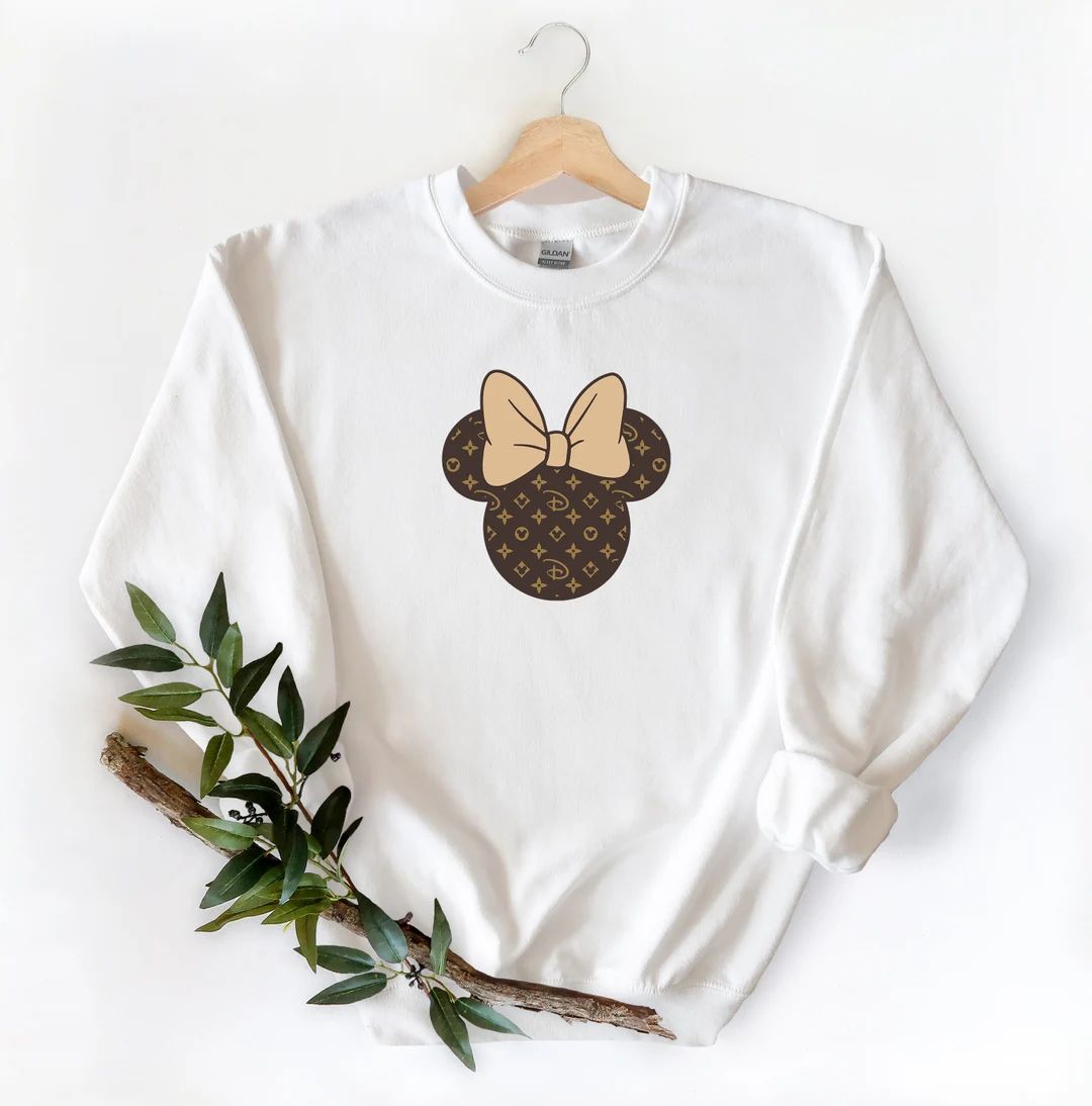 Disney Designer Sweatshirt - Disney Sweater - Disney Sweatshirt - Disney Fashion Sweater - Disney... | Etsy (US)