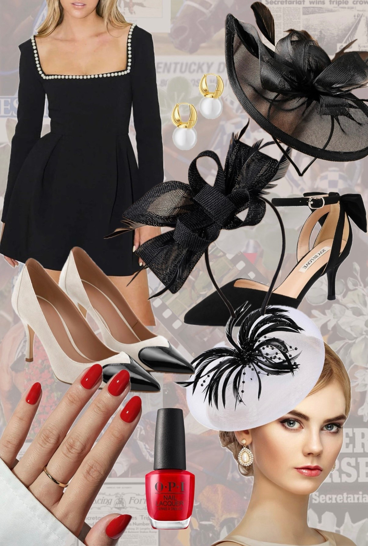 Mood board // Opening Day at the Del Mar Race Track 🏇🏼🏆🍾

Going for the old money aesthetic for this year’s Opening Day After Party 🥂🖤

#LTKParties