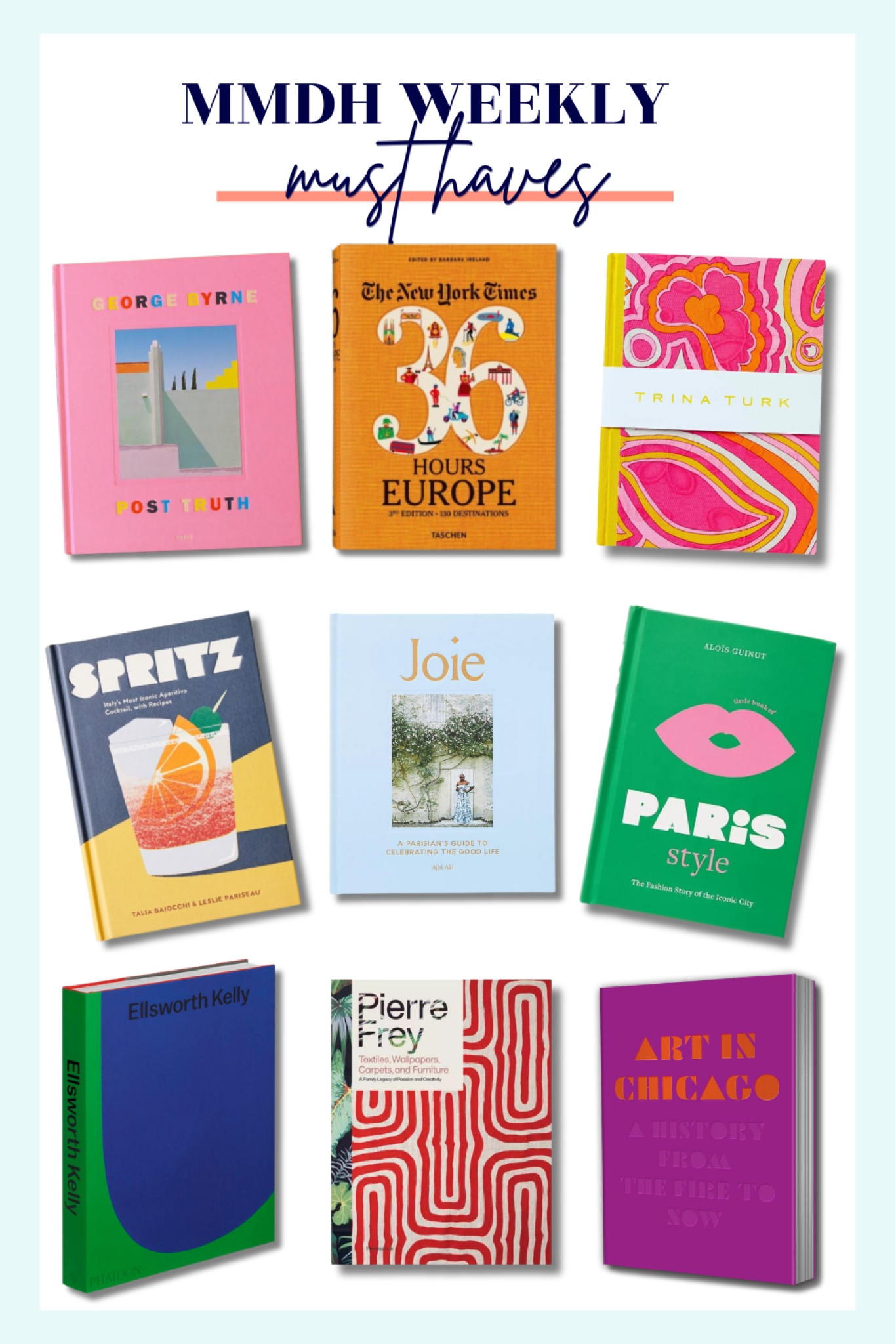 Decorative Coffee Table Books | Coffee Table Styling | Vibrant Coffee Table Books | Interior Design Books | Home Decor Books | Statement Coffee Table Books | Colorful Home Decor Books | #HomeStyling | #InteriorDecor | #LivingRoomDecor | #DecorativeBooks | #ColorfulDecor

#LTKFindsUnder50 #LTKFindsUnder100 #LTKHome