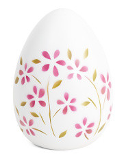 Ceramic Egg With Flowers | Easter | Marshalls | Marshalls