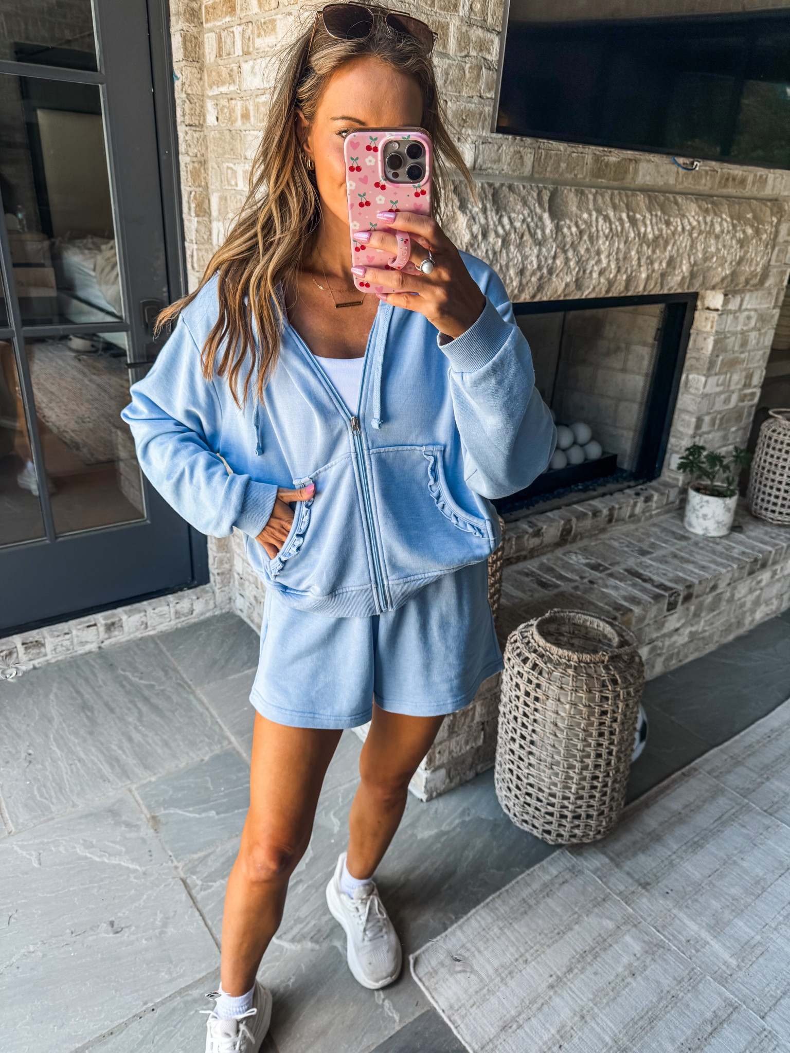 Love a matching set!💙💙

#LTKgrwm #LTKootd #LTKActive