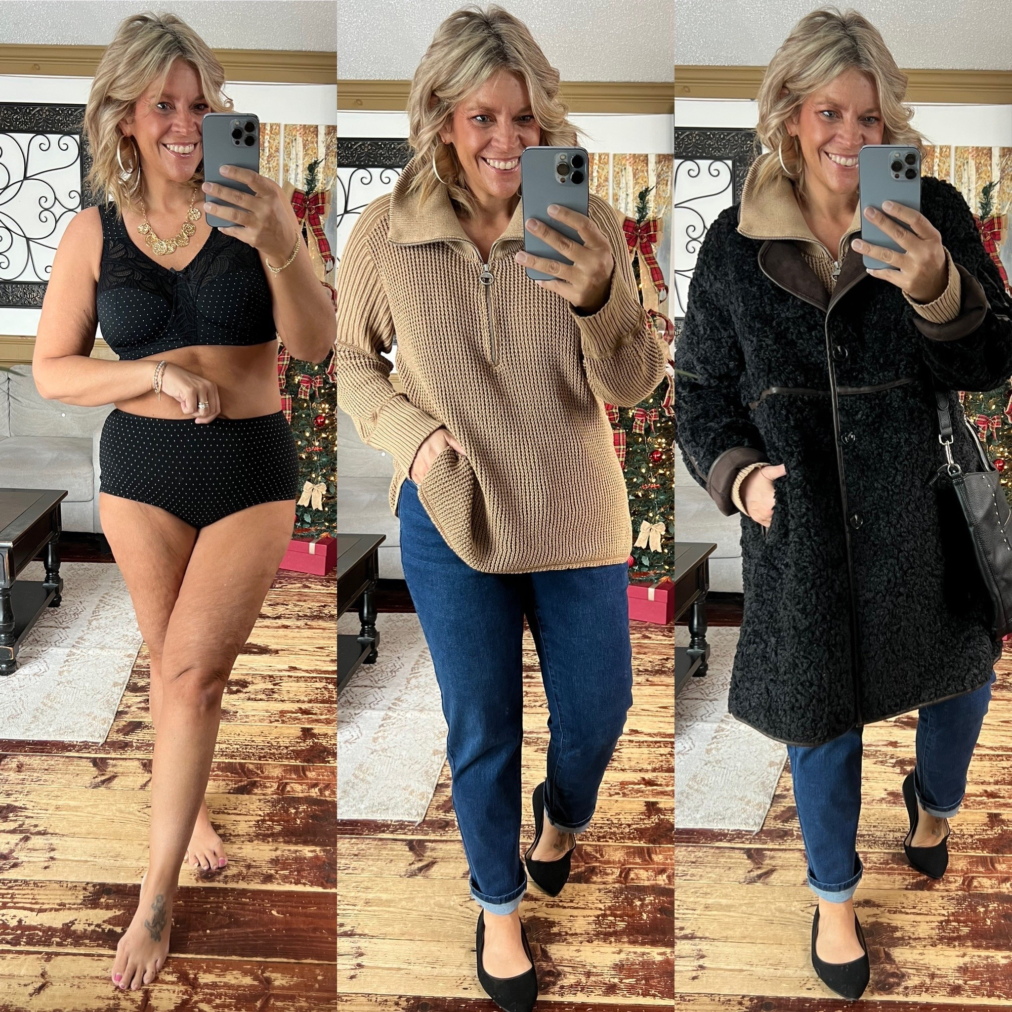 Use code 👩‍💻 NICOLEULLA to save 35% on your order over $39 at Ulla Popken. 
Wearing sie 12/14 in sweater, coat, and underwear; 38c in bra, size 14 in the denim 

#LTKOver40 #LTKFindsUnder100 #LTKMidsize