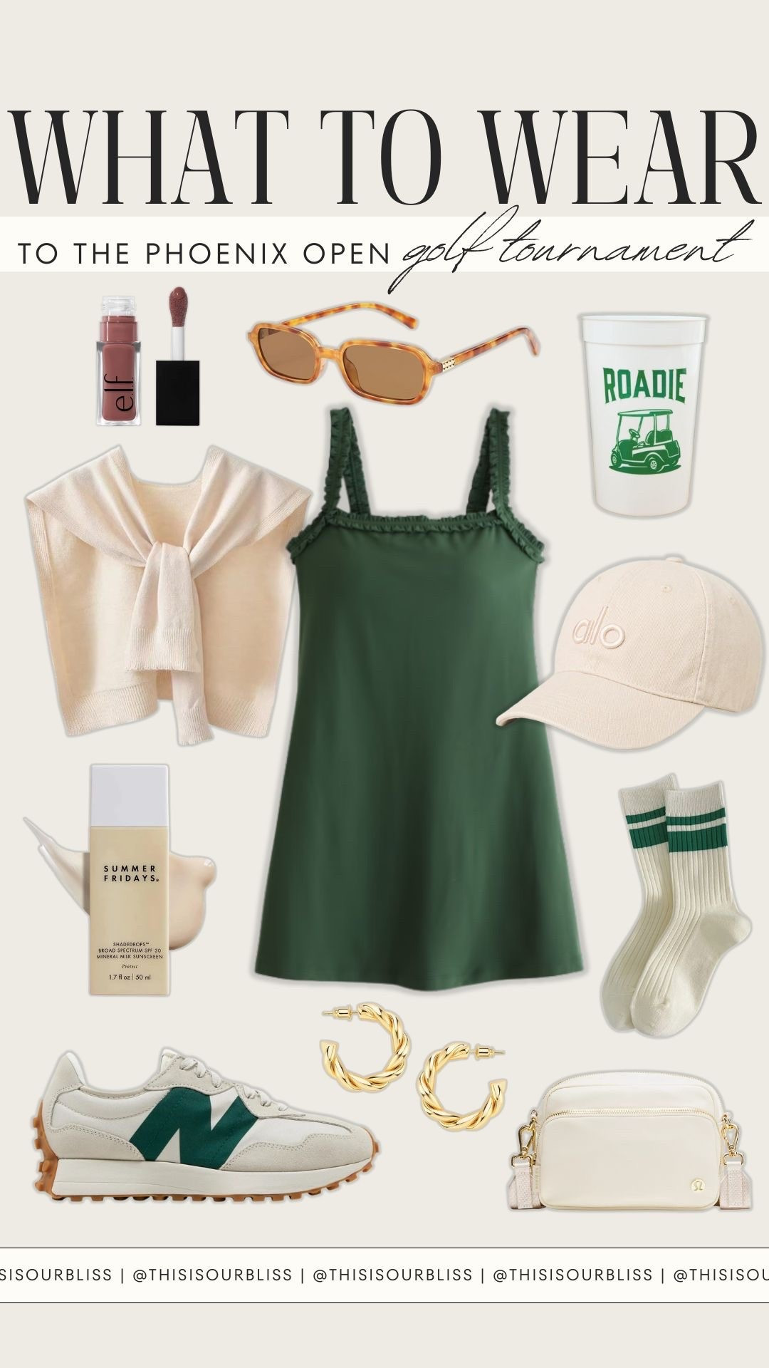 WM Phoenix Open outfit inspo ⛳️
This Abercrombie tennis dress paired with sneakers and high-top socks is the perfect mix of comfortable and cute for a full day on the course. Easy, sporty, and golf-tournament ready. 

#LTKSaleAlert #LTKootd #LTKTravel