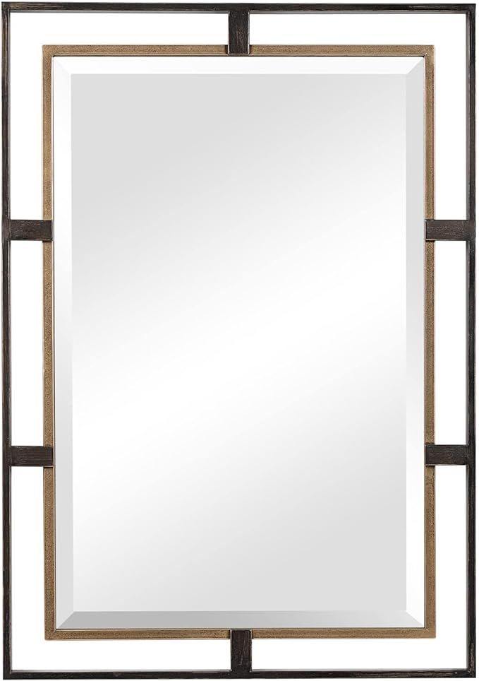 Uttermost 09711 Carrizo Rectangle Mirror, Multi Color | Amazon (US)