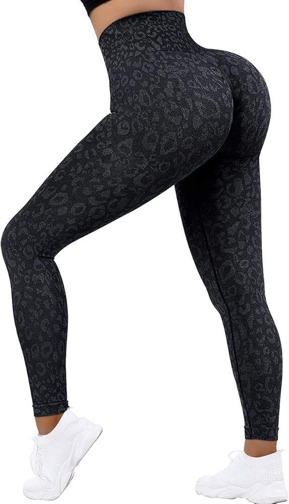 OMKAGI Women Scrunch Butt Lifting Leggings Seamless High Waisted Workout Yoga Pants | Amazon (US)