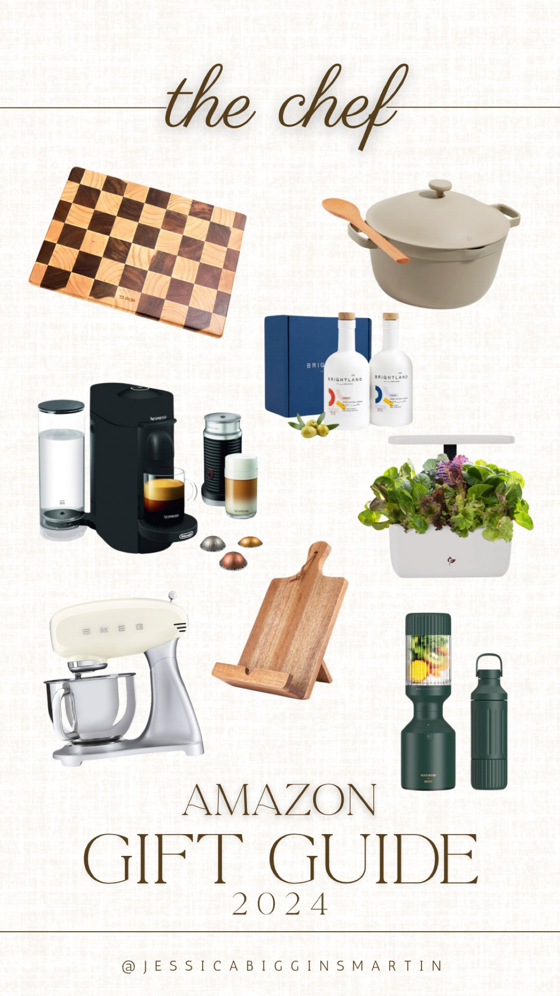 Amazon gift guide for the chef! 

Cooking, holidays, presents, Christmas, him, her, mom, dad, brother, sister, girlfriend, wife, husband, boyfriend, best friend 

#FoundItOnAmazon 

#LTKGiftGuide #LTKFindsUnder100 #LTKHoliday