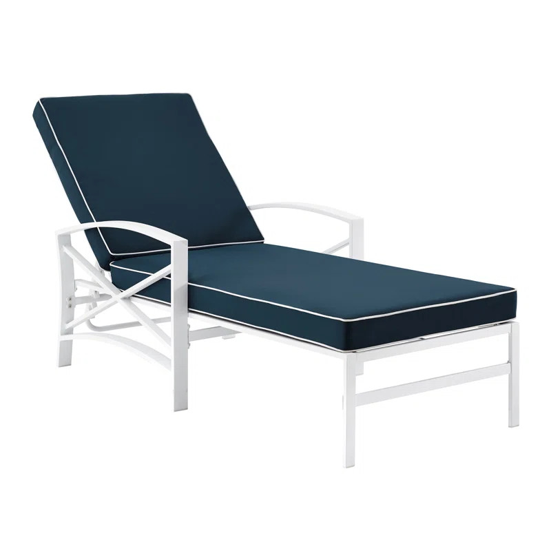 Tarpley Outdoor Metal Chaise Lounge | Wayfair North America