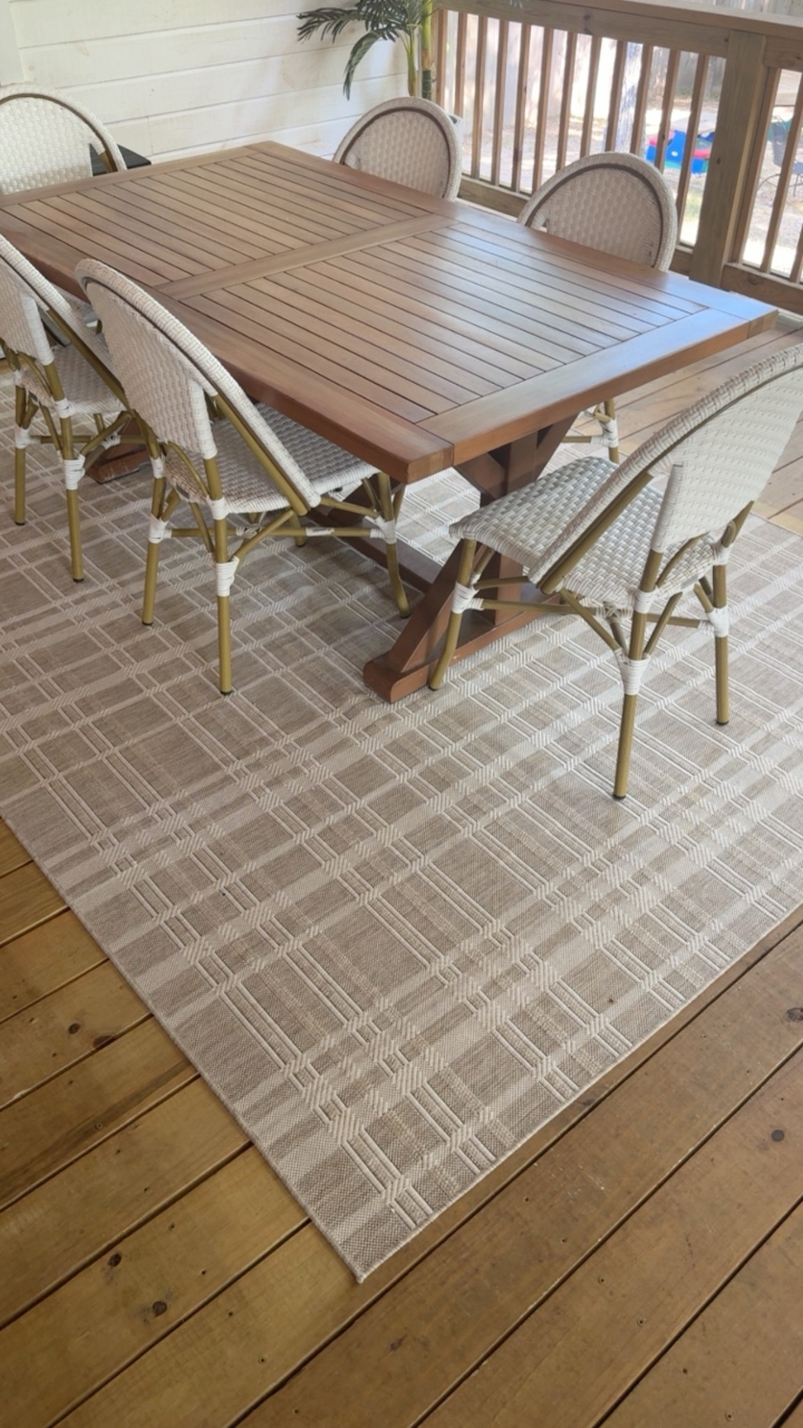 My new outdoor rug is on sale today!!!
Comes in 5x7 or 7x10- I have the 7x 10

#LTKmomlife #LTKHome #LTKSeasonal