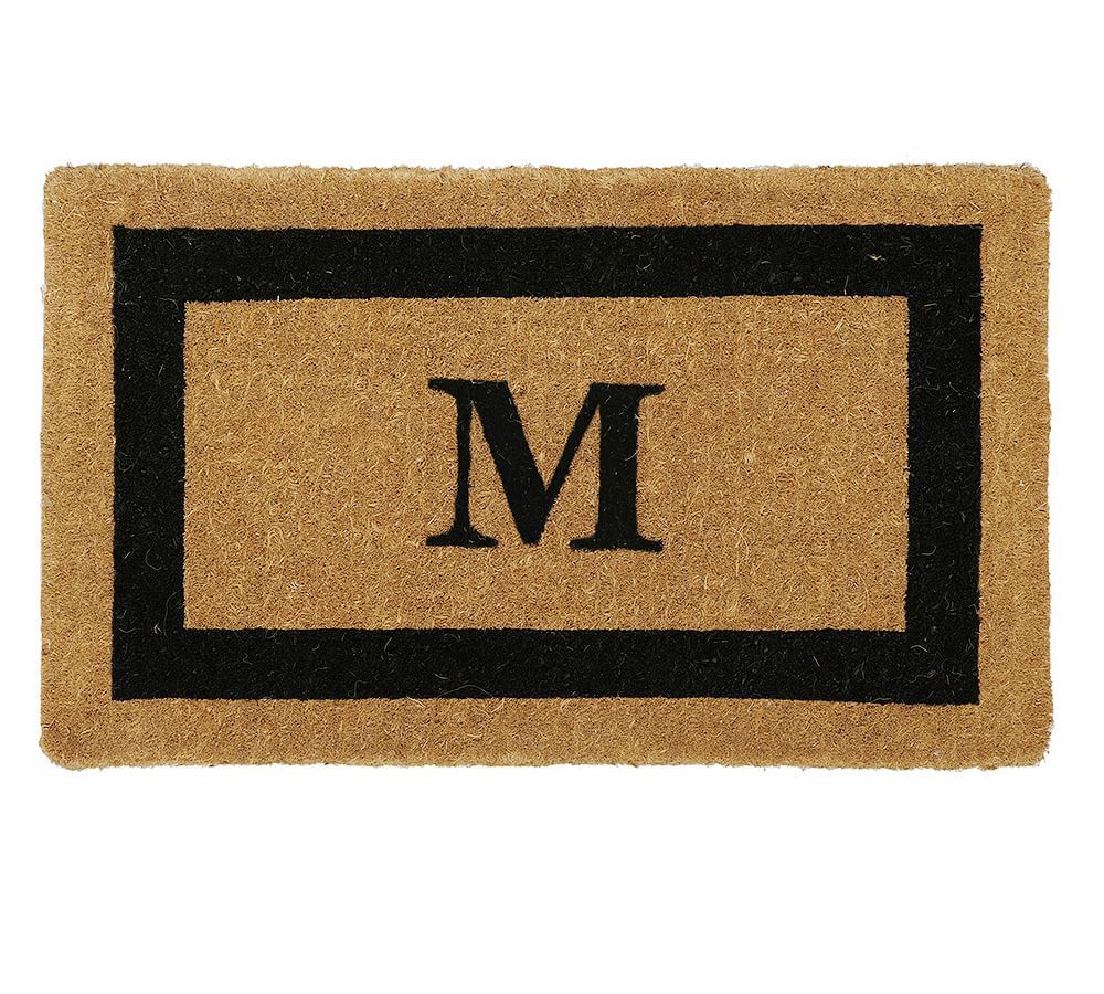 Personalized Framed Doormat – Up to 3 Letters | Pottery Barn (US)